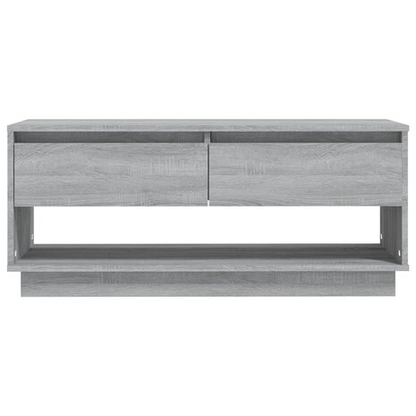 Tv-meubel 102x41x44 cm bewerkt hout grijs sonoma eikenkleurig 5