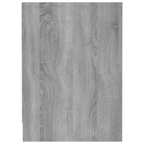 Tv-meubel 102x37,5x52,5 cm bewerkt hout grijs sonoma eikenkleur 4