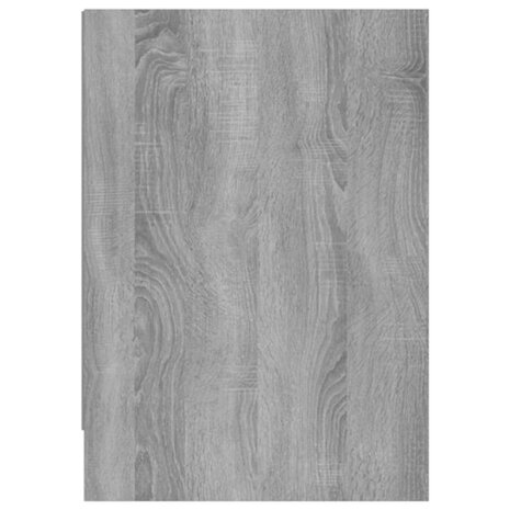 Tv-meubel 146,5x35x50 cm bewerkt hout grijs sonoma eikenkleurig 7