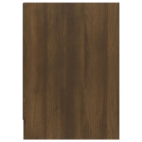 Tv-meubel 146,5x35x50 cm bewerkt hout bruin eikenkleur 7