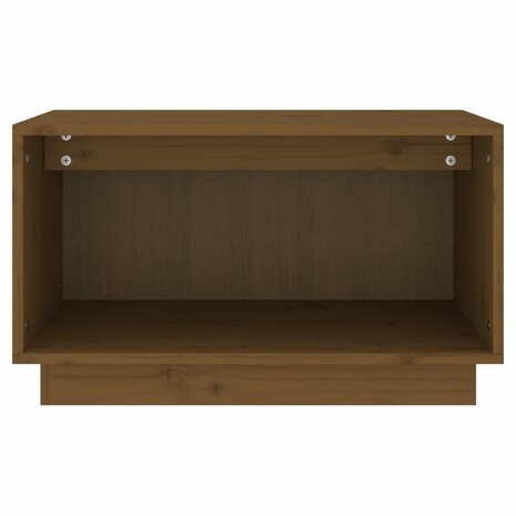 Tv-meubel 60x35x35 cm massief grenenhout honingbruin 3