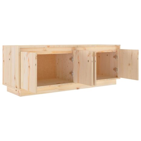 Tv-meubel 110x34x40 cm massief grenenhout 6