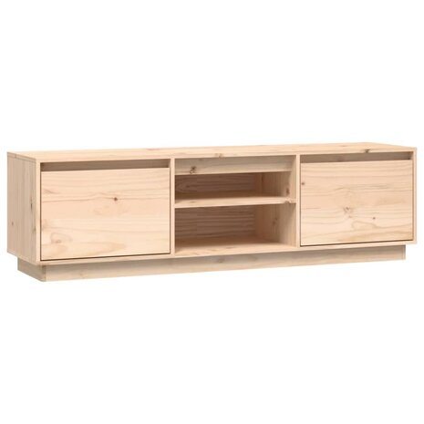 Tv-meubel 140x35x40 cm massief grenenhout 2