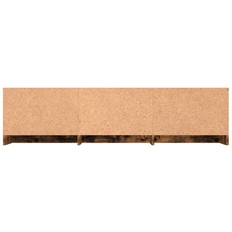 Tv-meubel 140x40x35,5 cm bewerkt hout gerookt eikenkleurig 5