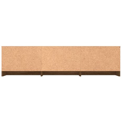 Tv-meubel 140x40x35,5 cm bewerkt hout bruin eikenkleur 5