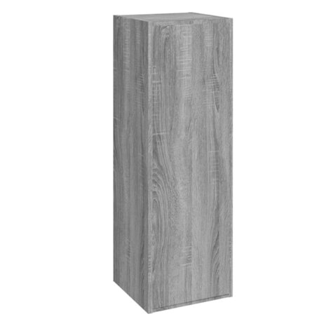 Tv-meubel 30,5x30x90 cm bewerkt hout grijs sonoma eikenkleur 2