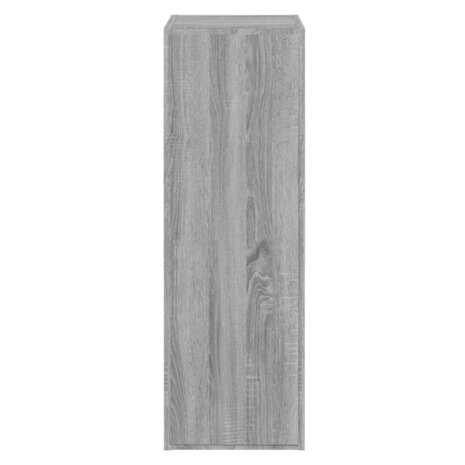 Tv-meubel 30,5x30x90 cm bewerkt hout grijs sonoma eikenkleur 4