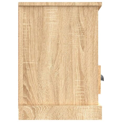 Tv-meubel 100x35x50 cm bewerkt hout sonoma eikenkleurig 8