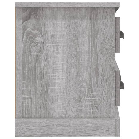 Tv-meubel 100x35,5x45 cm bewerkt hout grijs sonoma eikenkleurig 7