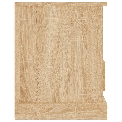 Tv-meubel 93x35,5x45 cm bewerkt hout sonoma eikenkleurig 7