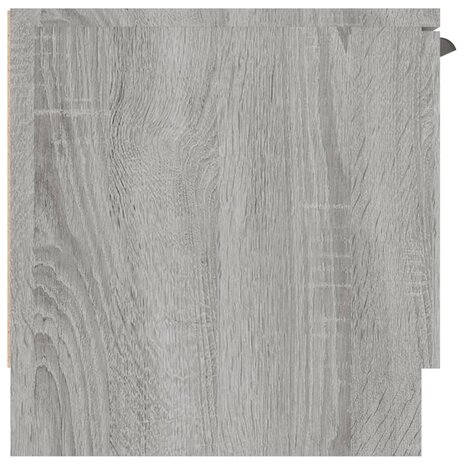 Tv-meubel 102x35x36,5 cm bewerkt hout grijs sonoma eikenkleurig 8