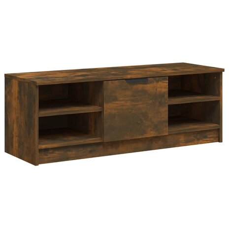 Tv-meubel 102x35,5x36,5 cm bewerkt hout gerookt eikenkleurig 2