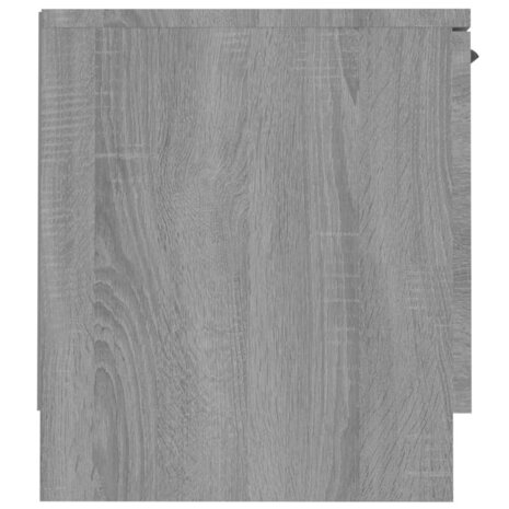 Tv-meubel 140x35x40 cm bewerkt hout grijs sonoma eikenkleurig 6