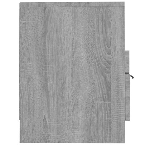 Tv-meubel 150x33,5x45 cm bewerkt hout grijs sonoma eikenkleurig 6