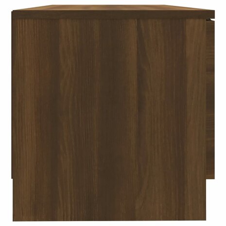 Tv-meubelen 2 st 80x35x36,5 cm bewerkt hout bruin eikenkleur 8