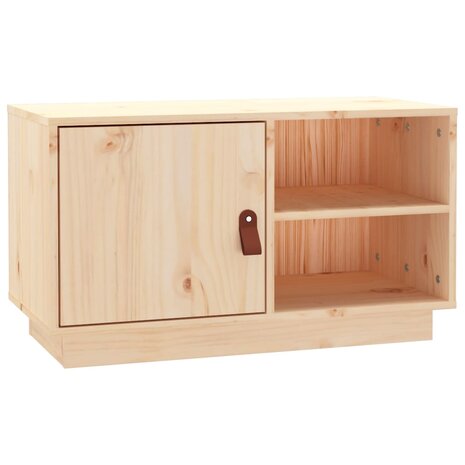 Tv-meubel 70x34x40 cm massief grenenhout 2