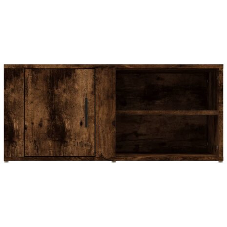 Tv-meubels 2 st 80x31,5x36 cm bewerkt hout gerookt eikenkleurig 7