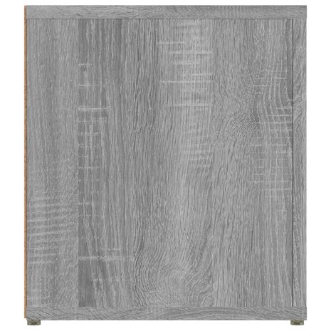 Tv-meubels 2 st 80x31,5x36 cm bewerkt hout grijs sonoma eiken 8