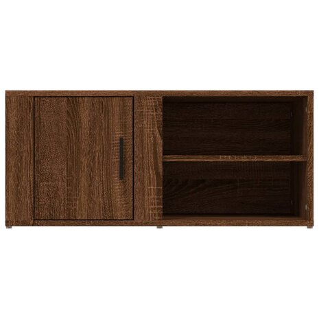 Tv-meubels 2 st 80x31,5x36 cm bewerkt hout bruin eikenkleur 7