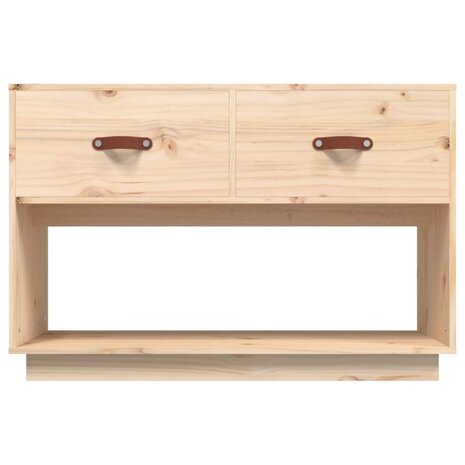 Tv-meubel 90x40x60 cm massief grenenhout 6