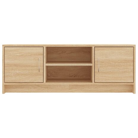 Tv-meubel 102x30x37,5 cm bewerkt hout sonoma eikenkleurig 5