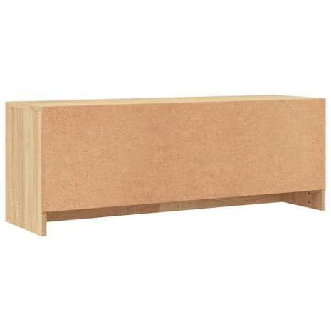 Tv-meubel 102x30x37,5 cm bewerkt hout sonoma eikenkleurig 8