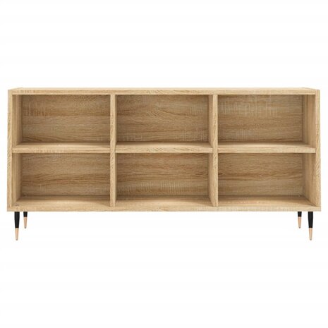 Tv-meubel 103,5x30x50 cm bewerkt hout sonoma eikenkleurig 4