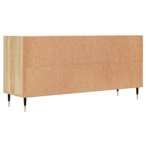 Tv-meubel 103,5x30x50 cm bewerkt hout sonoma eikenkleurig 6