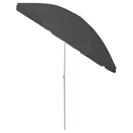 Strandparasol 240 cm antracietkleurig 3