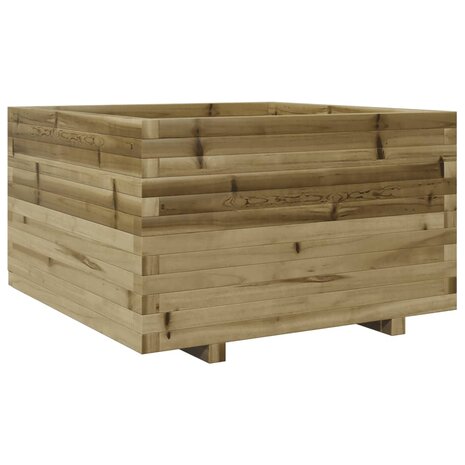 Plantenbak 80x80x49,5 cm geïmpregneerd grenenhout 2