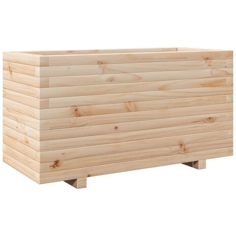 Plantenbak 90x40x49,5 cm massief grenenhout 5