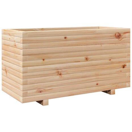 Plantenbak 90x40x49,5 cm massief grenenhout 7