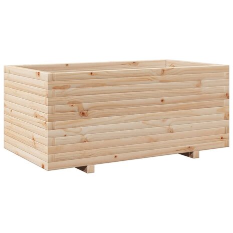 Plantenbak 110x60x49,5 cm massief grenenhout 2