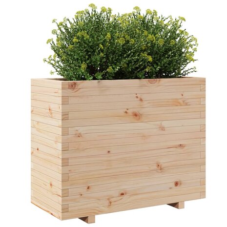 Plantenbak 90x40x72,5 cm massief grenenhout 4