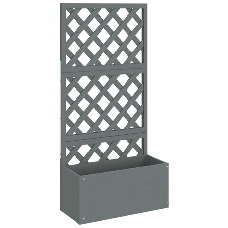 Plantenbak met latwerk 65x33x135 cm HKC 2