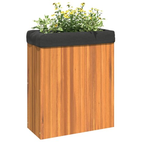 Plantenbak 59x27,5x70 cm massief acaciahout 4