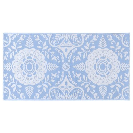 Buitenkleed 80x150 cm PP babyblauw 3