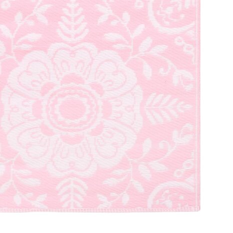 Buitenkleed 80x150 cm PP roze 5