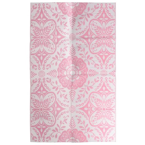 Buitenkleed 160x230 cm PP roze 1