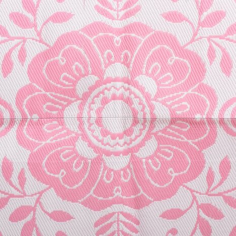 Buitenkleed 160x230 cm PP roze 5