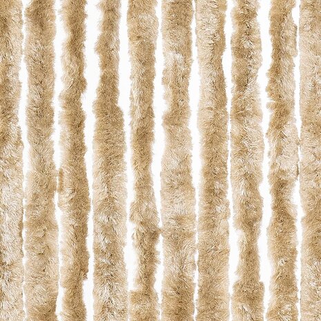 Vliegengordijn 56x185 cm chenille beige 6