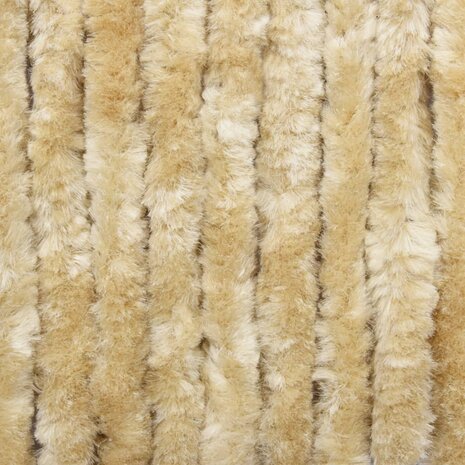 Vliegengordijn 90x220 cm chenille beige 7