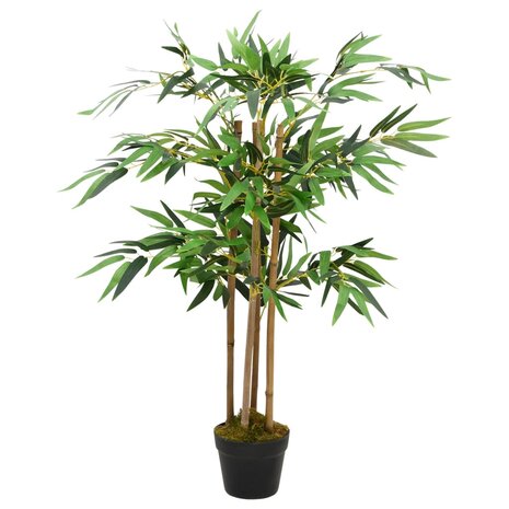 Kunstplant bamboe Twiggy met pot 90 cm 1