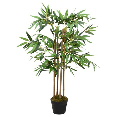 Kunstplant bamboe Twiggy met pot 90 cm 2