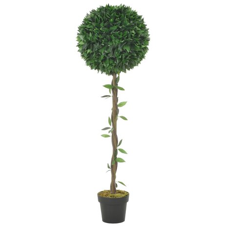 Kunstplant met pot laurierboom 130 cm groen 1