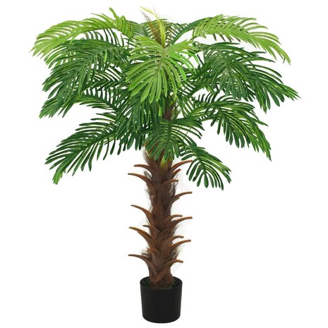 Kunstplant met pot cycaspalm 140 cm groen 2