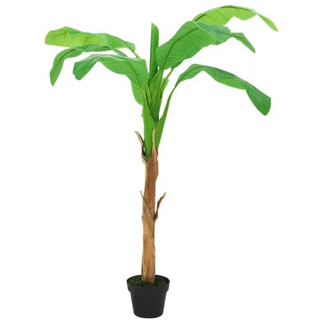 Kunstboom met pot banaan 180 cm groen 1