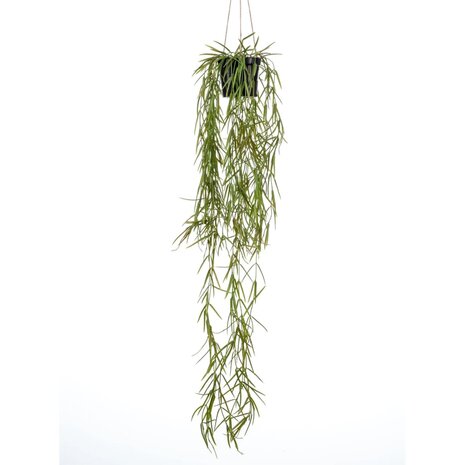 Emerald Kunstplant hangend in pot wasbloem 80 cm 1