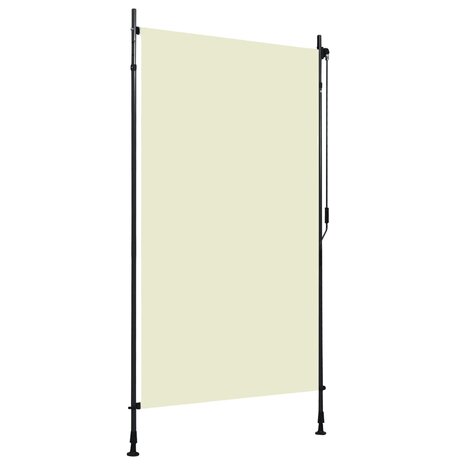 Rolgordijn voor buiten 120x270 cm crème 1