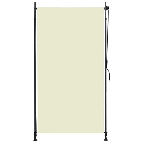 Rolgordijn voor buiten 120x270 cm crème 2